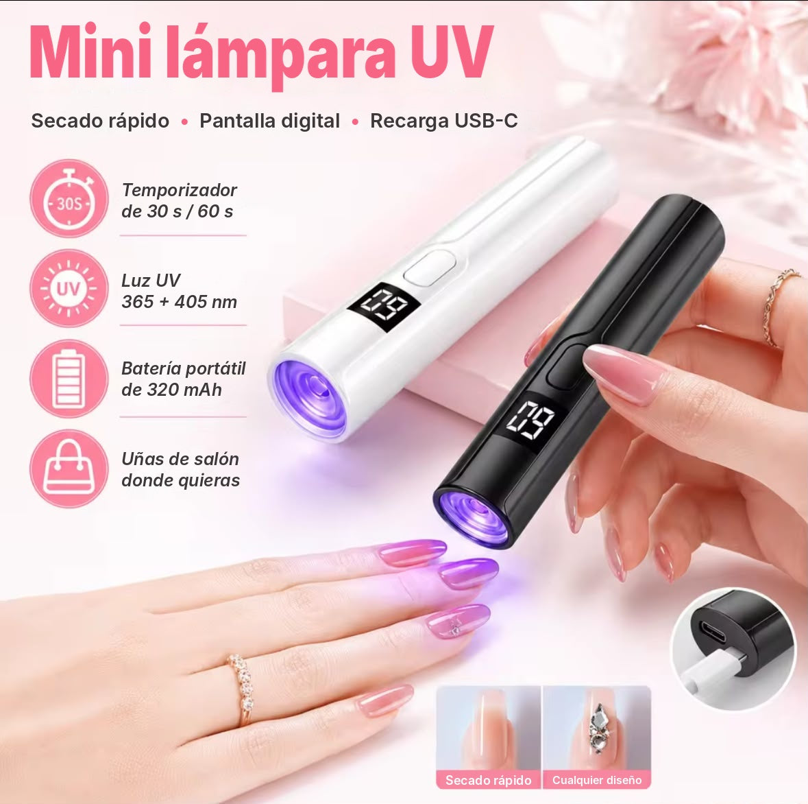 Set de manicura portátil
